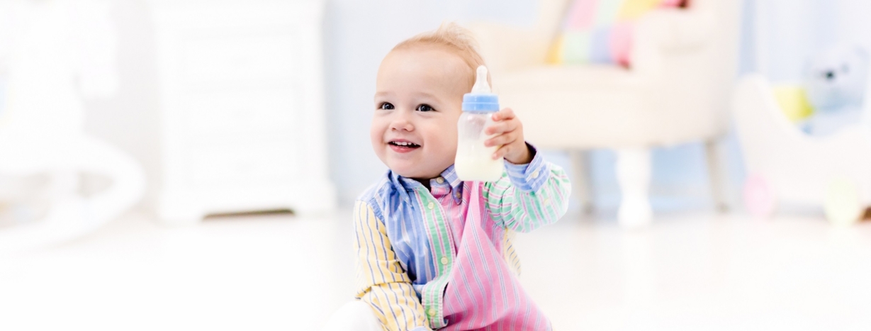 Weaning baby hot sale off bottle